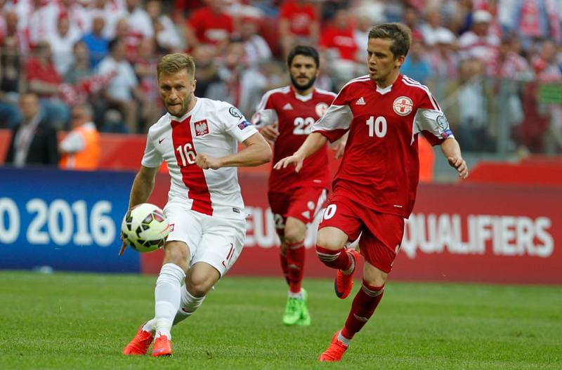 Football. UEFA Euro 2016 Qualifiers. Poland - Georgia. 13.06.2015