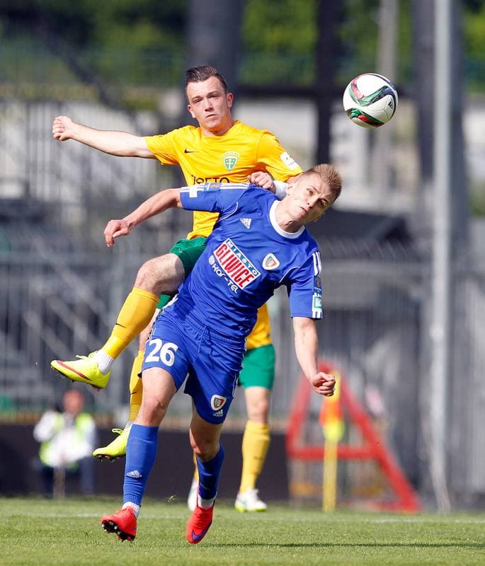 Football. MSK Zilina. Piast Gliwice. 19.06.2015