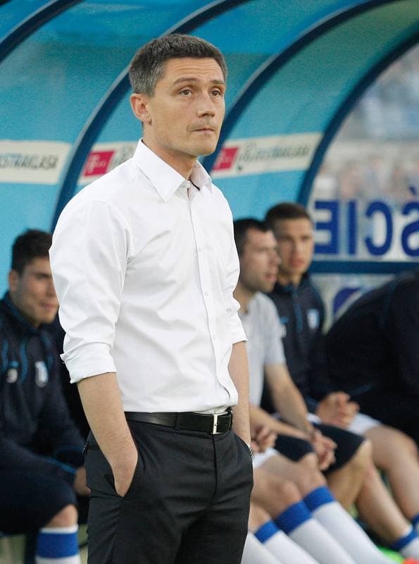 Football. T-Mobile Ekstraklasa. Ruch Chorzow - Zawisza Bydgoszcz. 11.05.2014