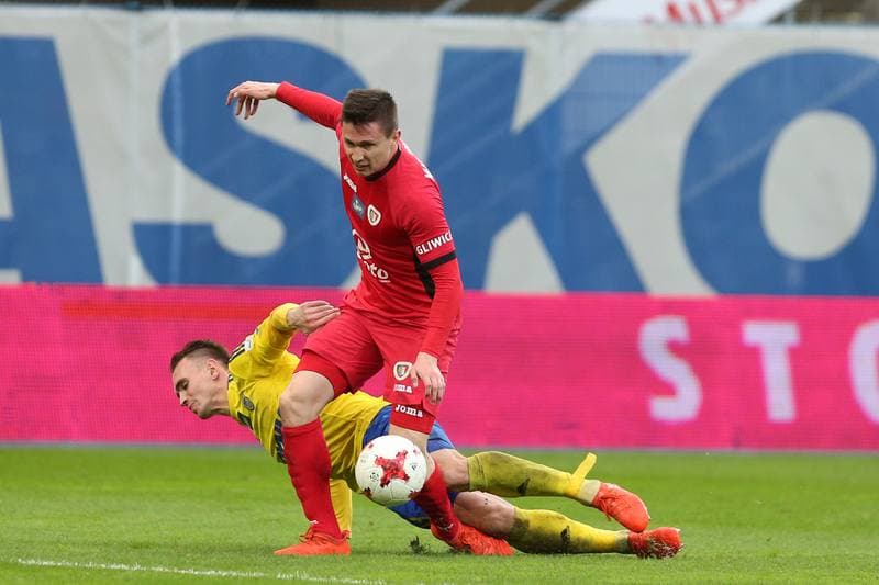 Football. Lotto Ekstraklasa. Piast Gliwice - Arka Gdynia. 18.03.2017
