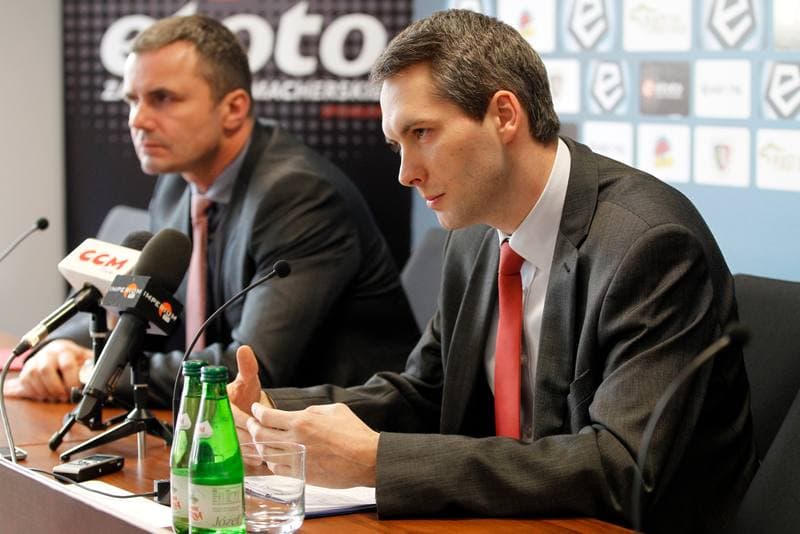 Football. Piast Gliwice. Press Conference. 21.03.2017