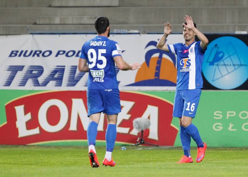 Football. T-Mobile Ekstraklasa. Gornik Zabrze - Lech Poznan. 03.06.2015