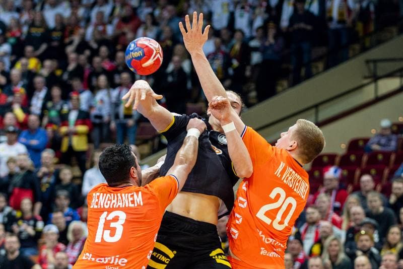 Handball. IHF World Men's Championship. Netherlands - Germany. 21.01.2023