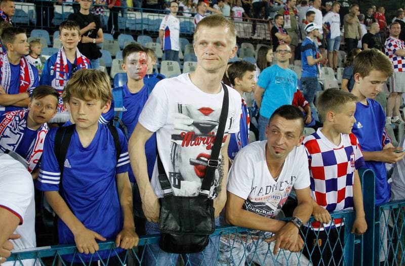 Football. T-Mobile Ekstraklasa. Gornik Zabrze - Lech Poznan. 03.06.2015