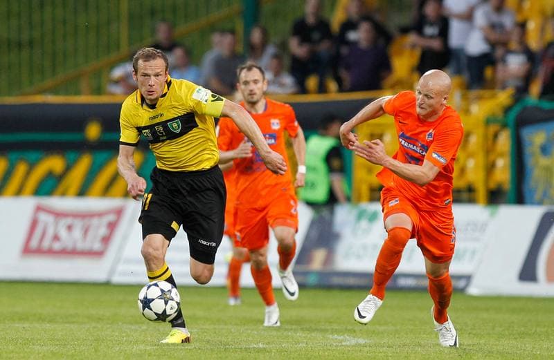 Football. I Liga. GKS Katowice - Termalica Bruk Bet Nieciecza. 21.05.2014