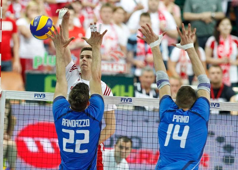 Volleyball. World League. Poland - Italy. 13.06.2014