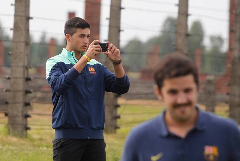 Volleyball. FC Barcelona. Visit. 17.06.2014
