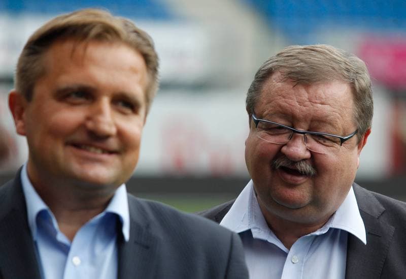 Football. Piast Gliwice. Press Conference. 12.06.2014