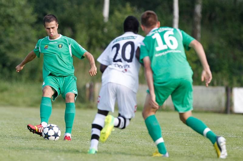 Football. Friendly Match. Gornik Wesola - GKS Katowice. 19.07.2014