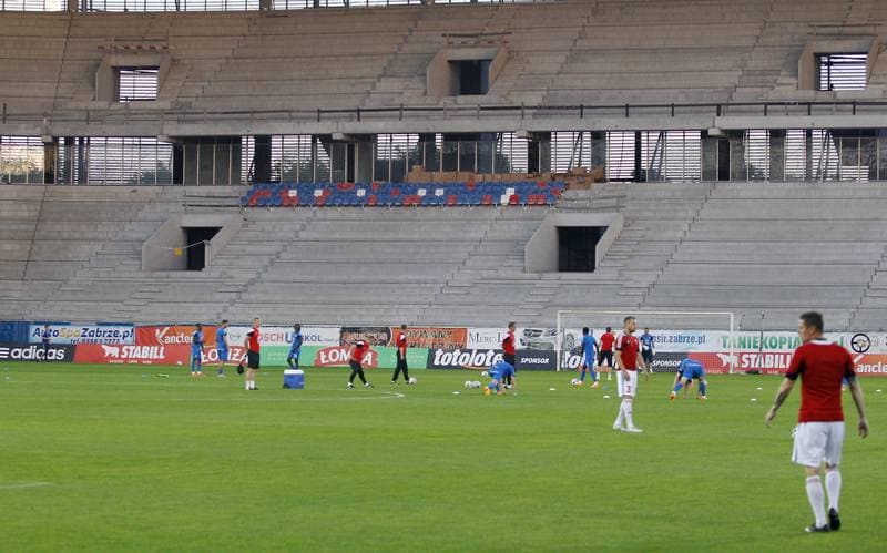 Football. T-Mobile Ekstraklasa. Gornik Zabrze - Lech Poznan. 03.06.2015