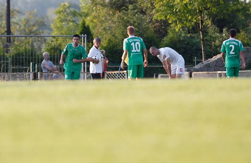 Football. Friendly Match. Gornik Wesola - GKS Katowice. 19.07.2014
