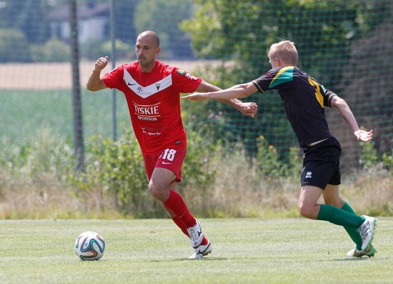 Football. Friendly Match. GKS Tychy - GKS Jastrzebie. 19.07.2014