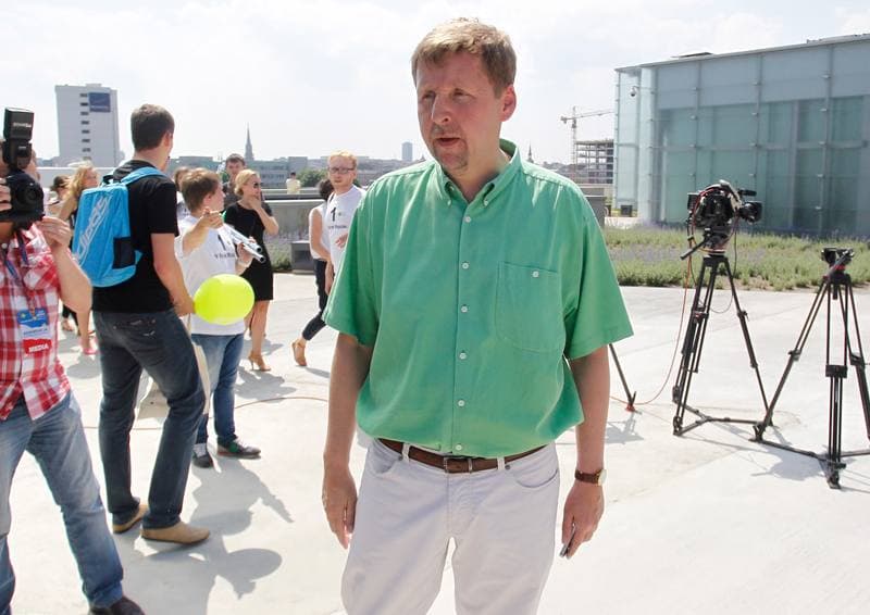 Civic Platform. Katowice. Press Conference. 23.05.2014