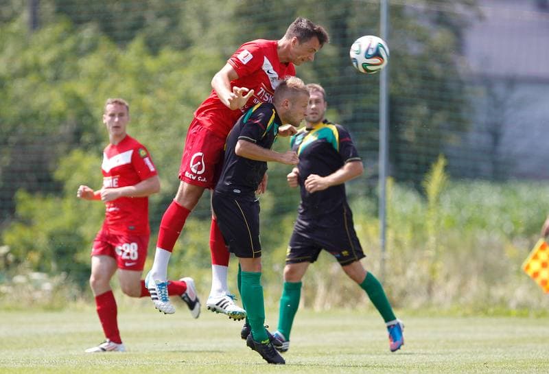 Football. Friendly Match. GKS Tychy - GKS Jastrzebie. 19.07.2014