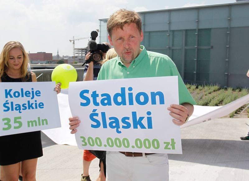 Civic Platform. Katowice. Press Conference. 23.05.2014