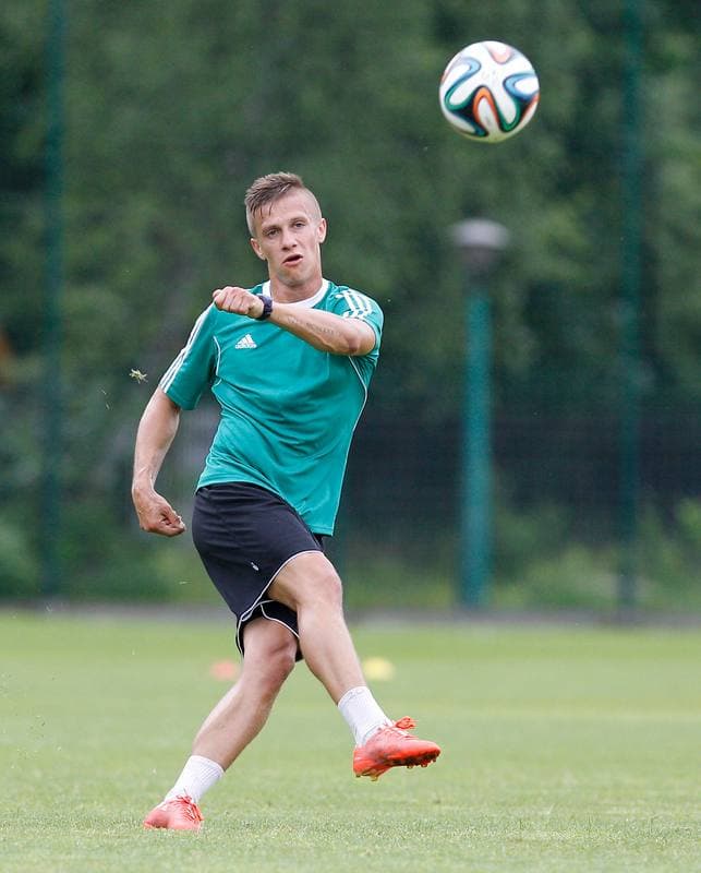 Football. GKS Katowice. Training. 25.01.2015