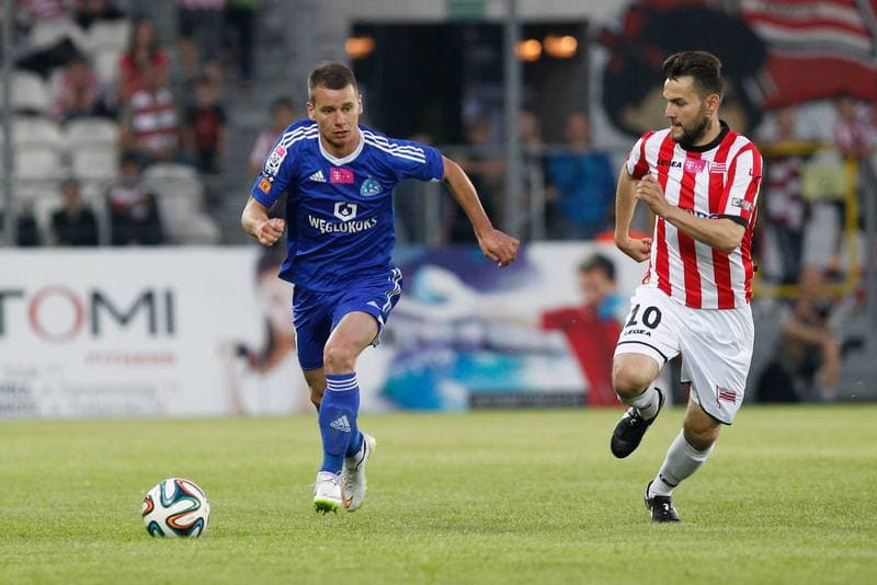 Football. T-Mobile Ekstraklasa. Cracovia Krakow - Ruch Chorzow. 02.06.2015