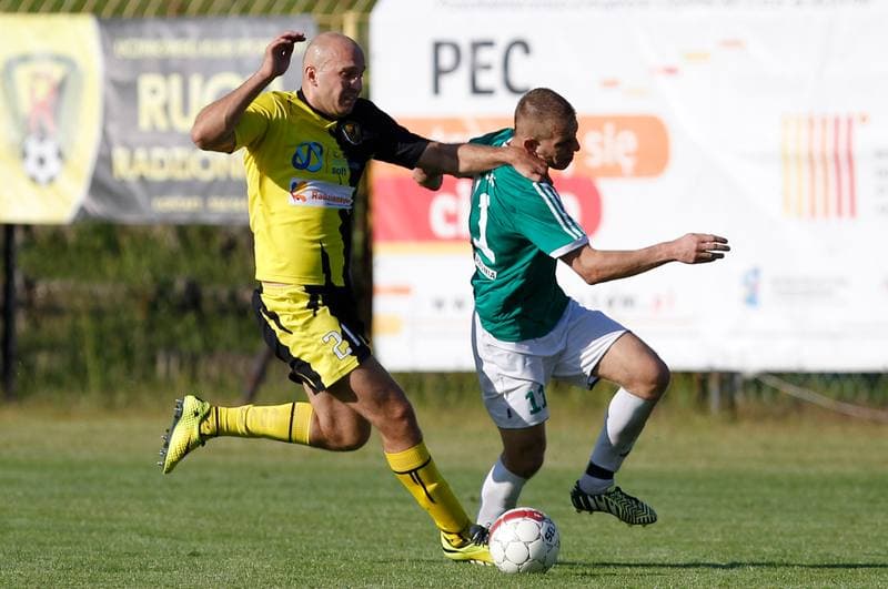 Football. Playoff for III Liga. Ruch Radzionkow - LKS Belk. 21.06.2015