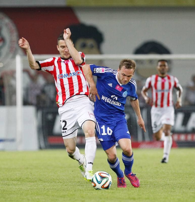 Football. T-Mobile Ekstraklasa. Cracovia Krakow - Ruch Chorzow. 02.06.2015