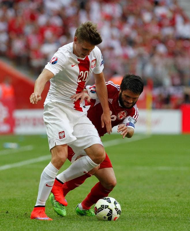 Football. UEFA Euro 2016 Qualifiers. Poland - Georgia. 13.06.2015