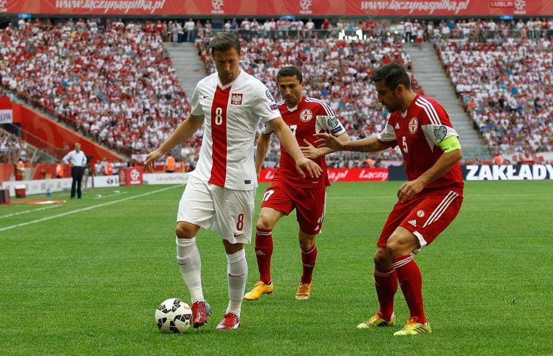 Football. UEFA Euro 2016 Qualifiers. Poland - Georgia. 13.06.2015