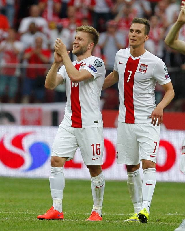 Football. UEFA Euro 2016 Qualifiers. Poland - Georgia. 13.06.2015
