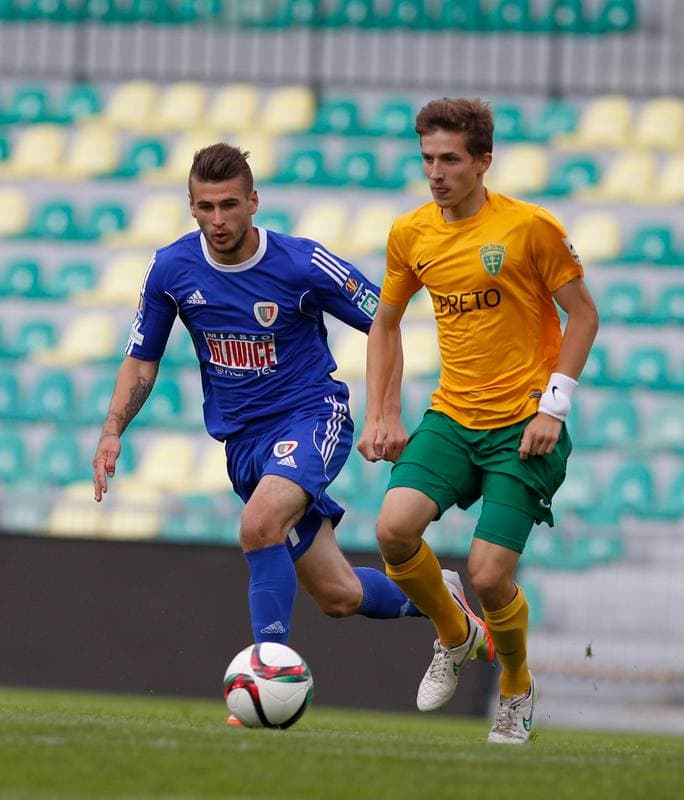 Football. MSK Zilina. Piast Gliwice. 19.06.2015