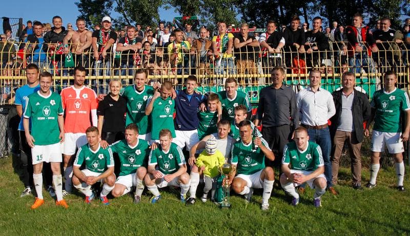 Football. Playoff for III Liga. Ruch Radzionkow - LKS Belk. 21.06.2015
