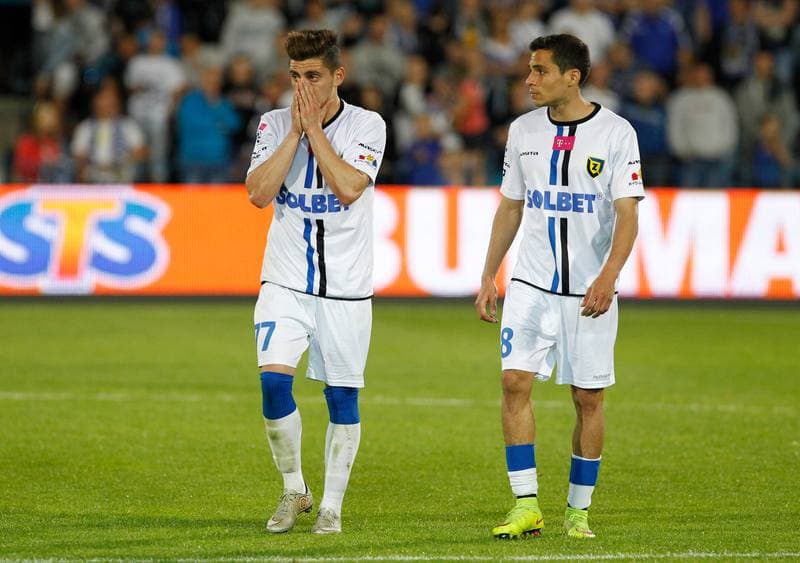 Football. T-Mobile Ekstraklasa. Ruch Chorzow - Zawisza Bydgoszcz. 11.05.2014