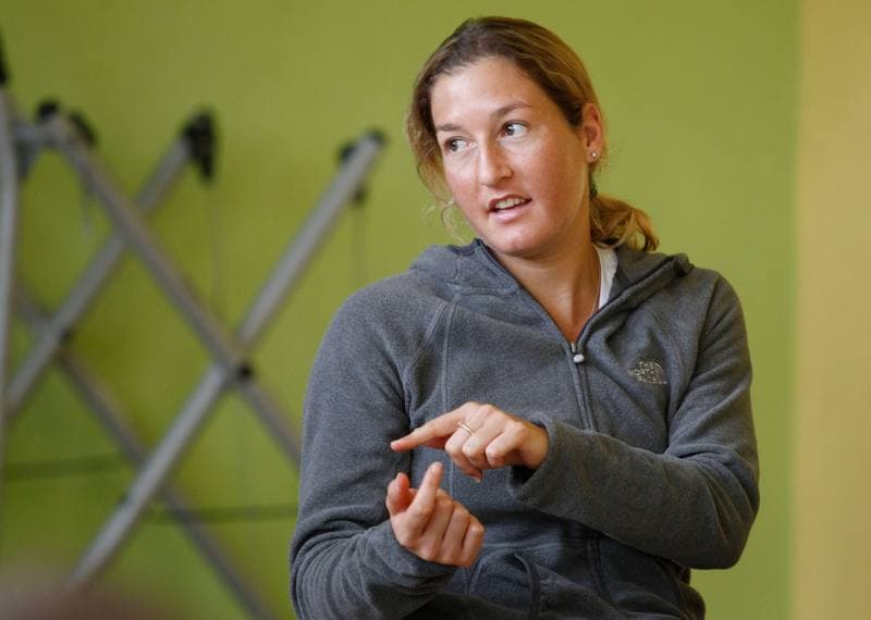 Tennis. Shahar Peer. Press Conference. 10.04.2014