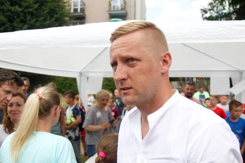 Football. Kamil Glik. Press Conference. 24.06.2017