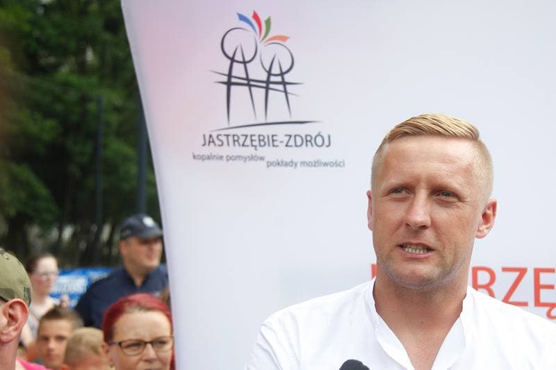 Football. Kamil Glik. Press Conference. 24.06.2017