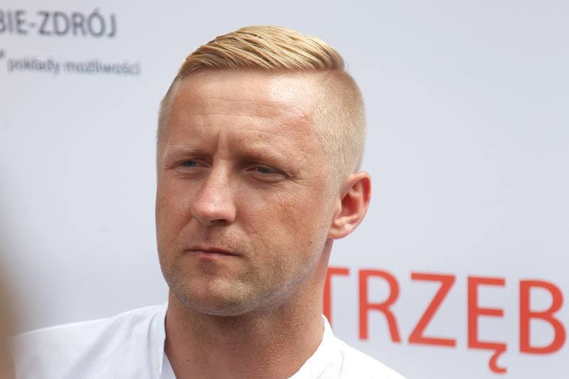 Football. Kamil Glik. Press Conference. 24.06.2017