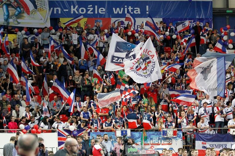 Volleyball. PlusLiga. ZAKSA Kedzierzyn-Kozle - Skra Belchatow. 23.04.2017