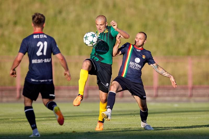 Football. III Liga. GKS Jastrzebie Zdroj - BKS Stal Bielsko-Biala. 14.06.2017