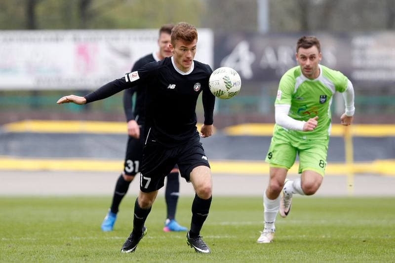 Football. II Liga. ROW Rybnik - Polonia Warszawa. 15.04.2017