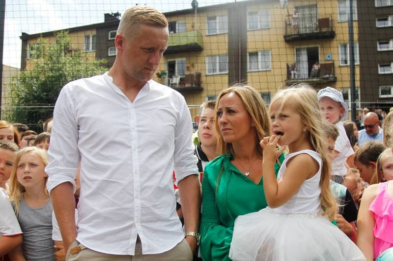 Football. Kamil Glik. Press Conference. 24.06.2017