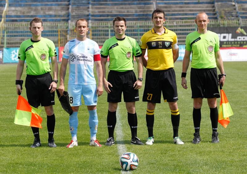 Football. I Liga. Stomil Olsztyn - GKS Katowice. 25.05.2014