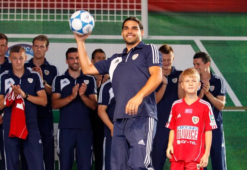 Football. Piast Gliwice. Team Presentation. 11.07.2014