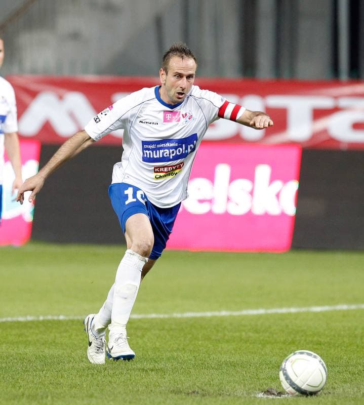 Football. T-Mobile Ekstraklasa. Podbeskidzie Bielsko Biala - Zaglebie Lubin. 27.05.2014