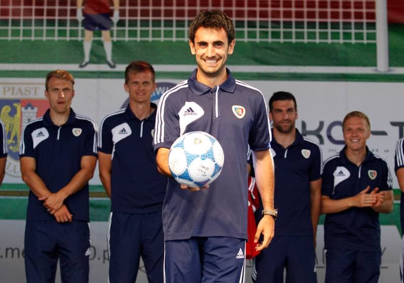 Football. Piast Gliwice. Team Presentation. 11.07.2014