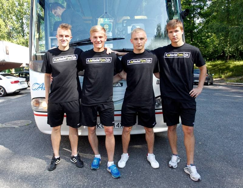 Football. GKS Katowice. Training. 03.07.2014