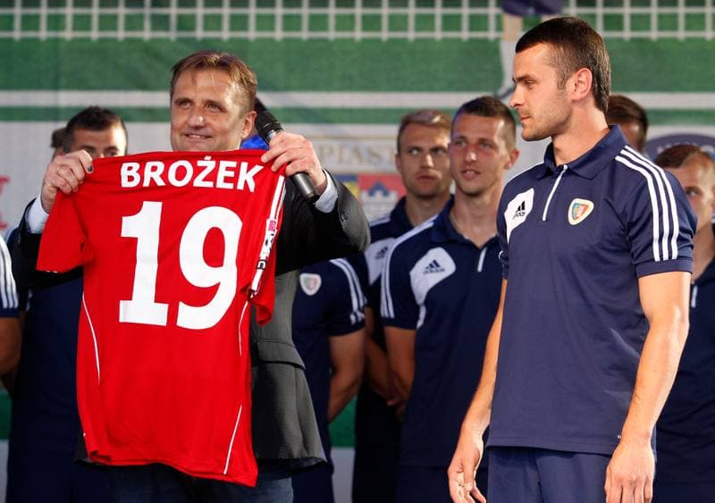 Football. Piast Gliwice. Team Presentation. 11.07.2014