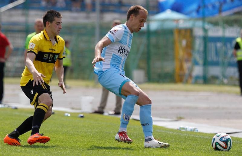 Football. I Liga. Stomil Olsztyn - GKS Katowice. 25.05.2014