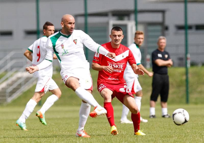 Football. Friendly Match. Zaglebie Sosnowiec - GKS Tychy. 12.07.2014