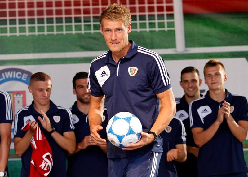 Football. Piast Gliwice. Team Presentation. 11.07.2014