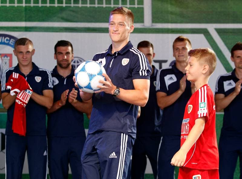 Football. Piast Gliwice. Team Presentation. 11.07.2014