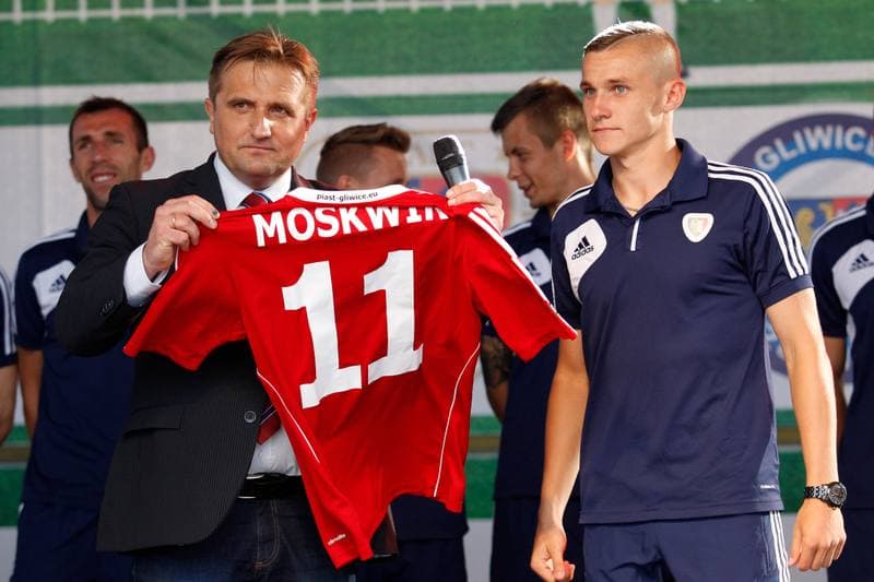 Football. Piast Gliwice. Team Presentation. 11.07.2014