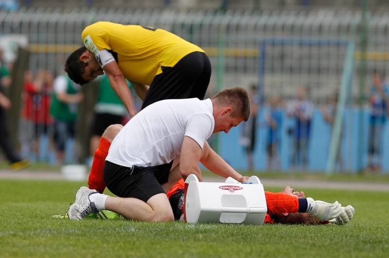 Football. I Liga. Stomil Olsztyn - GKS Katowice. 25.05.2014