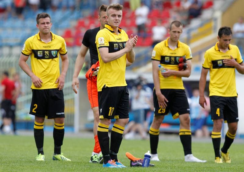 Football. I Liga. Stomil Olsztyn - GKS Katowice. 25.05.2014
